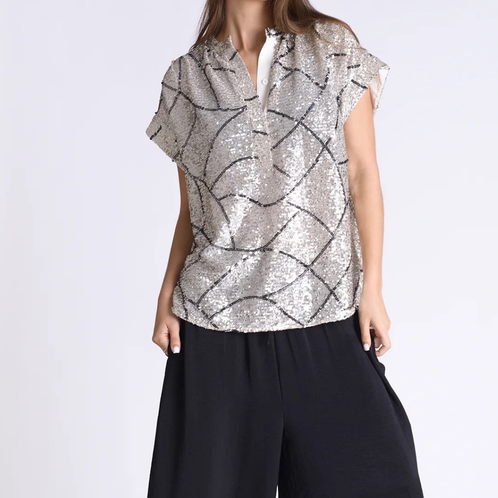 Muche &Muchette top sequin